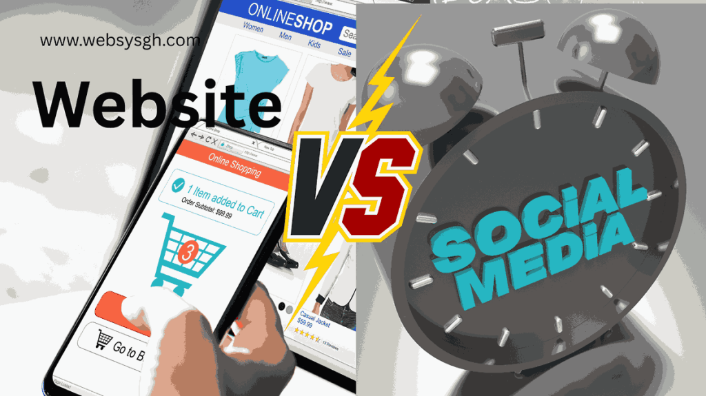 Website vs. Social Media for Business Growth