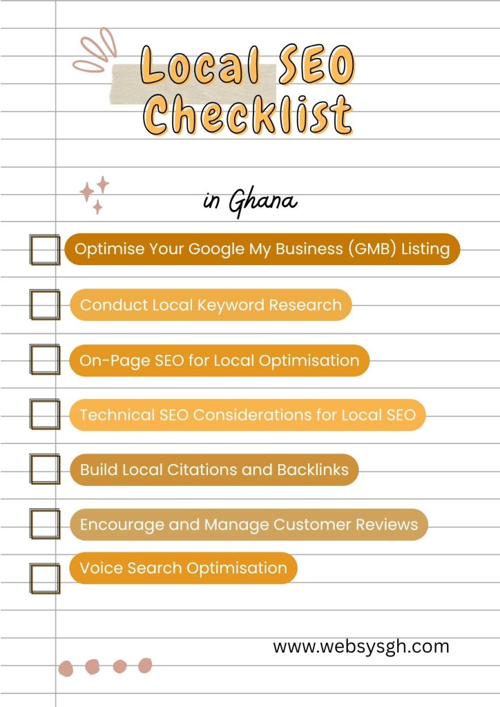 local seo to increase website traffic within ghana