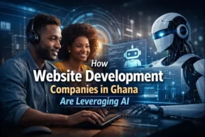 How Website Development Companies in Ghana Are Leveraging AI