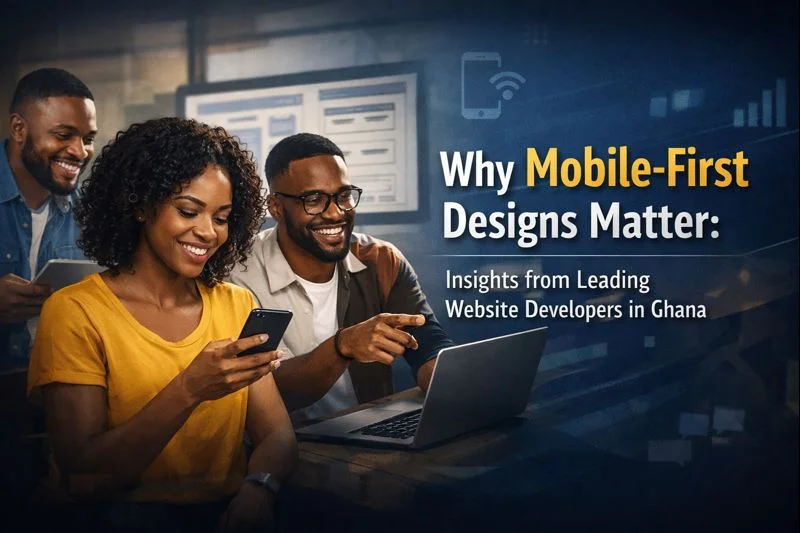 Why Mobile-First Designs Matter: Insights from Leading Website Developers in Ghana