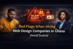 5 Red Flags When Hiring Web Design Companies in Ghana (Avoid Scams)