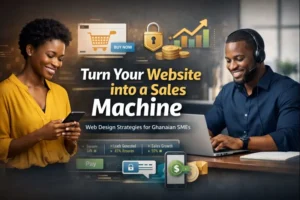 How Web Design Companies in Ghana Help SMEs Turn Their Websites Into Sales Machines