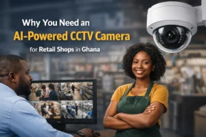 Why You Need an AI-Powered CCTV Camera for Retail Shops in Ghana