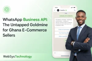 WhatsApp Business API used by Ghanaian e-commerce sellers for cart recovery and customer engagement