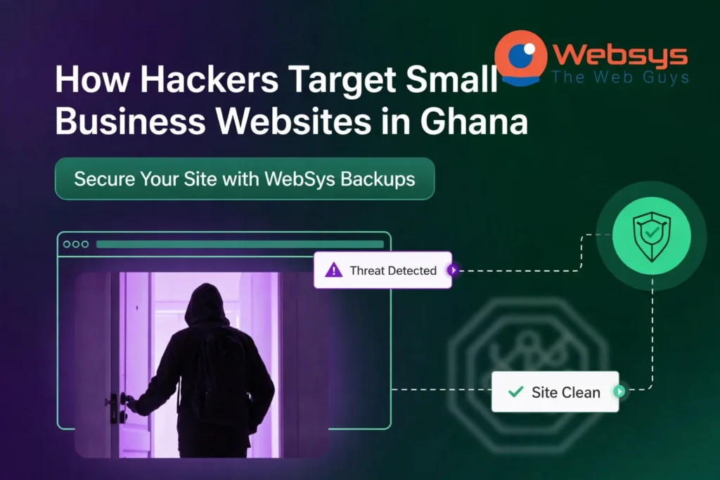 How Hackers Target Small Business Websites in Ghana