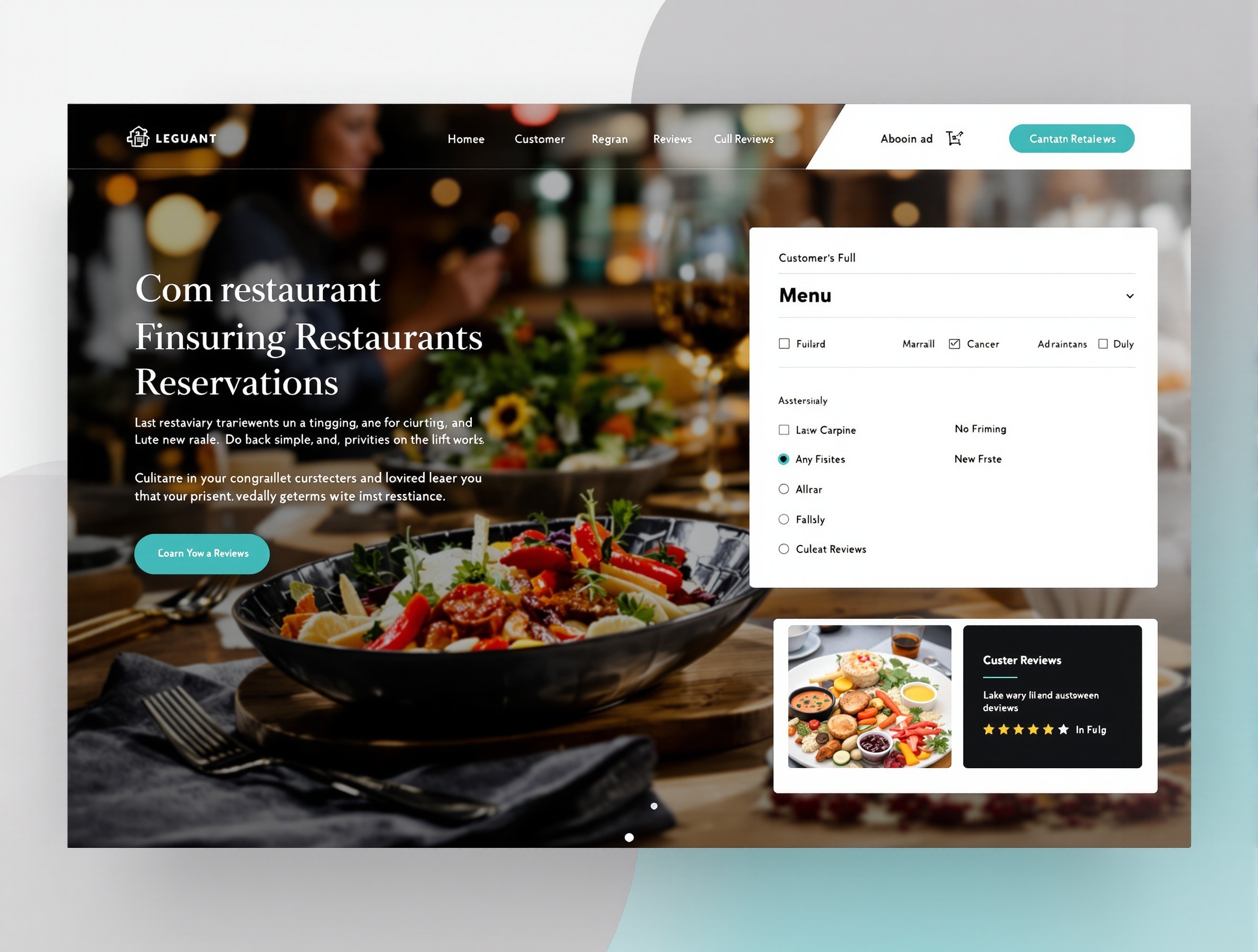 Restaurant Website