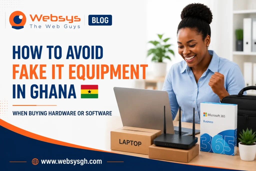 How to Avoid Fake IT Equipment in Ghana When Buying Hardware or Software