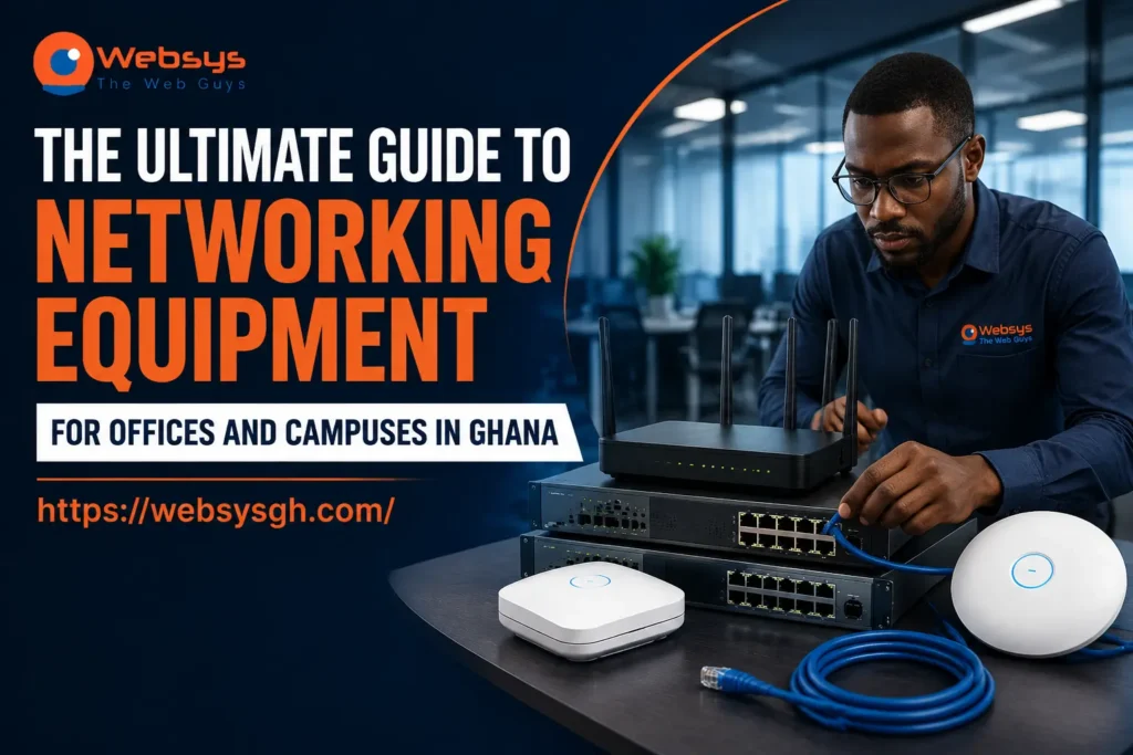 Networking Equipment Procurement in Ghana: Routers, Switches, Firewalls & Wi-Fi